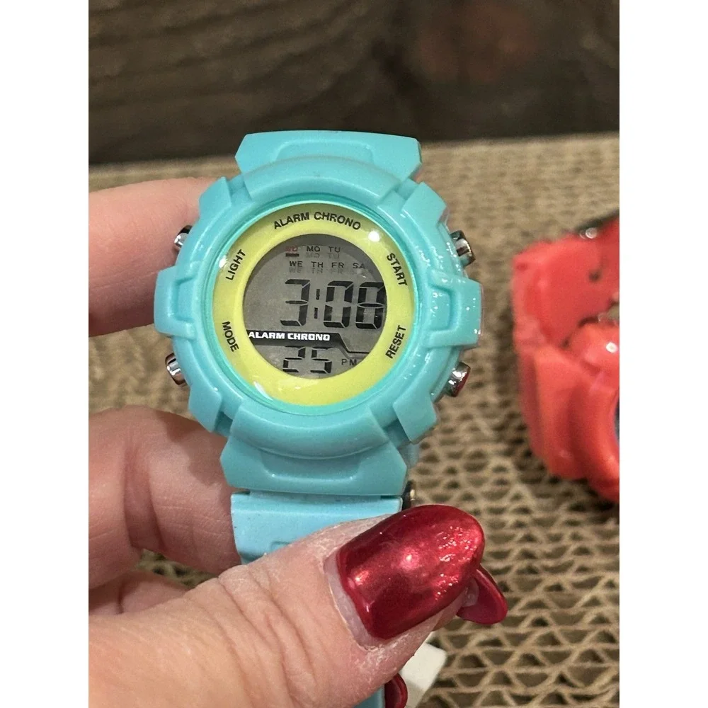 Xhilaration Lot Of 2 Women's Digital Watch – Stainless‎ Steel 35mm NEW